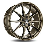 Sparco Trofeo Gloss bronzo 7 x 17 ET37 4 x 100 Hub Bore 63.3 cerchi in lega