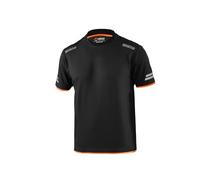 Sparco Tucson T-Shirt, Arancio, XL Unisex-Adulto