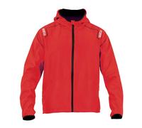 sparco Giacca Antivento Rosso Unisex Adulto 42/50 EU, multicolore, M