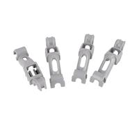 sparefixd Adatto per lavastoviglie Bosch, 4 clip per cestello inferiore