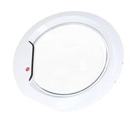 sparefixd Adatto per sportello della lavatrice Hoover con vetro e maniglia bianca completa