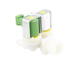 sparefixd Elettrovalvola a solenoide dell'acqua a doppia entrata per la lavatrice Electrolux
