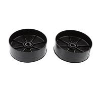 sparefixd Filtri a carbone ECFB03, diametro 125 mm, 2 pezzi, adatti per cappe Electrolux