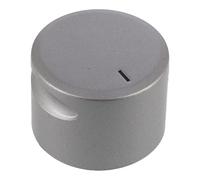 sparefixd Manopola di controllo per forno Beko, color argento cromato