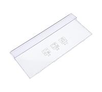 sparefixd Pannello frontale per cassetto frigorifero e congelatore Beko CFP1691DX CFP1691W