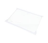 sparefixd Ripiano in vetro e bordi bianchi 451 x 302 mm per adattarsi a frigoriferi e freez Beko
