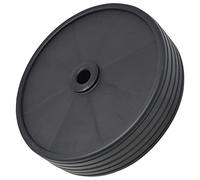 sparefixd Ruota nera da 180 mm per idropulitrice Karcher