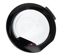 sparefixd Vetro nero e maniglia completa per adattarsi alla lavatrice Hoover