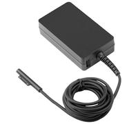Sparepart: CoreParts Power Adapter, 65W 15V 4.3A Plug:Surface-Thin, Including, W8Z-00002 (Plug:Surface-Thin, Including C5 power cord, W8Z-00002 for Surface Pro 3, 4, 5, 6, 7, 8, 9, X, Surface Laptop)