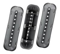 SPARES2GO 10 foro del tamburo Paddle Lifter Arms per lavatrici Hotpoint-Ariston (185 millimetri x 55mm, pacchetto di 3) - Montaggio Lista C