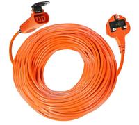 Spares2go Cavo di alimentazione extra lungo per tosaerba Bosch Rotak 34 36 40 43 370 430 Ergoflex (25 m)