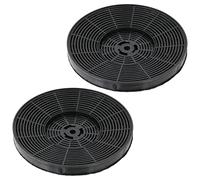 SPARES2GO Filtro al carbone attivo compatibile con SIA SIA2 cappa aspirante (175 mm, confezione da 2)