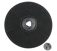 SPARES2GO Filtro carbone carbone tipo EFF57 compatibile con Zanussi/cappa aspirante (230 x 20 mm)