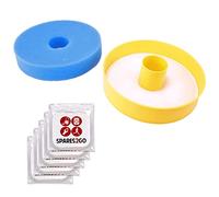 SPARES2GO Filtro pre-motore rotondo compatibile con aspirapolvere Dyson DC07 + 5 deodoranti