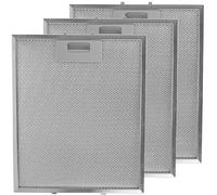 SPARES2GO - Filtro universale a rete metallica antigrasso per aspiratore cappa d