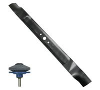 Spares2go Lama per tosaerba Alpina AT1 66B 66SDB BT66 BT66SD (65 cm) + temperamatite