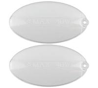 Spares2go - Lampadina diffusore compatibile con cappa John Lewis JLBIHD (confezione da 2)