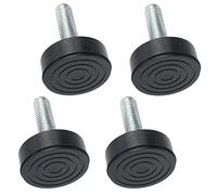 Spares2go - Piedino a vite universale per lavatrice, regolabile, confezione da 4, filettatura 10 mm