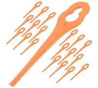 SPARES2GO Plastica Lame per Lidl per Florabest per Parkside Grass Trimmer Strimmer (Confezione da 20)