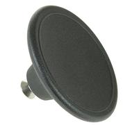 SPARES2GO Pomello grande coperchio pentola compatibile con Le Creuset, 5,5 cm, colore: nero