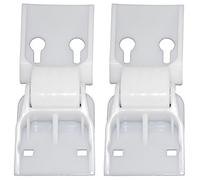 SPARES2GO Porta coperchio frontale Cerniere per Tricity Bendix petto Freezer (Confezione da 2)