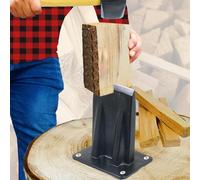 SPARES2GO Scalpello per legna da ardere, grande, resistente, per spaccare legna da ardere