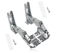 SPARES2GO Set di Cerniere per Ante Frigorifero e Congelatore da Incasso (Ricambi Sinistro e Destro per Codici Prodotto: 3306 3702 5.0 41.5, 3307 3703, 5.0 41.5)