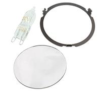 SPARES2GO Set di riparazione anello di copertura lampada compatibile con cappa Bosch