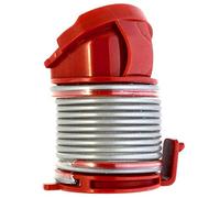 Spares2go Short interno flessibile per aspirapolvere Dyson DC40 (argento/rosso)