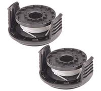 SPARES2GO Spool Linea & Cover per Qualcast N0F-GT-250/18-E GTLi18 Strimmer Trimmer (Confezione da 2)