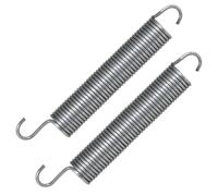 SPARES2GO Supporto a molla per porta per lavastoviglie Beko (confezione da 2 molle, 120 mm)