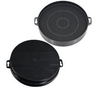 SPARES2GO Vent S1 tipo carbonio carbone filtri per Baumatic cappa, confezione da 2, 210 x 32 mm)