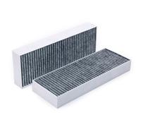 Sparesbarn 2 filtri a carbone attivo di ricambio per Bora BAKFS-002 Basic BHU BFIU BIU serie cappe aspiranti BAKF-100 GP4