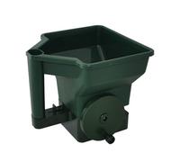 Spargi concime semina seminare spargisale manuale con manico rotativo in pvc
