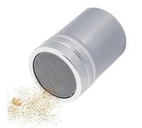 Spargi Zucchero a Velo, Spargizucchero in Acciaio Inox con Coperchio, Maglia fine, Dosatore Cacao in Polvere per Farina, Cannella, caffè, Pepe, Paprika, Sale