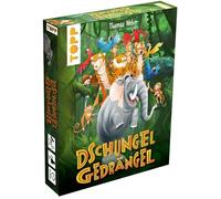 Spargimento della Giungla - Gioco di Carte per Tumuli di Animali Divertenti, ma attenzione Quando Diventa Troppo Pieno! Giocare Velocemente, Divertente per Tutta la Famiglia