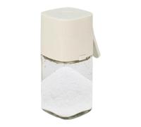 Spargisale - Pepe in vetro | Distributore quantitativo di sale in vetro | Barbecue arrosto spezie bottiglia dosatrice precisa contenitore per spezie domestiche per sale, pepe, zucchero e sesamo