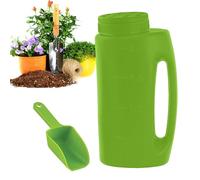 Spargisale per la neve, spargisale invernale, saliera - 2 l (1,5 kg), spargitore manuale, saliera efficiente, spargisale, spargitore a mano con cucchiaio per una facile ricarica