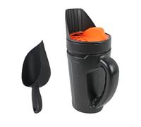 Spargitore da giardino progettato per l'uso che supporta molteplici attività di cura del prato, tra cui fertilizzazione dell'erba e applicazioni di controllo del ghiaccio