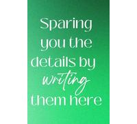 Sparing You the Details by Writing Them Here: A Safe Space for Trauma Dumping and Emotional Healing