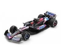 Spark Modellino auto statico Alpine F1 A524 Team BWT N.31 Bahrain GP 2024 Esteban Ocon Scala 1/18