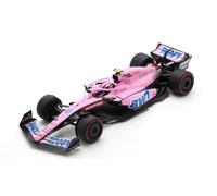 MODELLINO AUTO F1 STATICO SPARK ALPINE A522 ESTEBAN OCON 2022 BAHRAIN 1/18