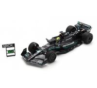 MODELLINO AUTO STATICO SPARK MERCEDES F1 W14 #47 SPANISH GP 2023 SCHUMACHER 1/18
