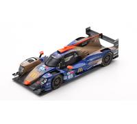 MODELLINO AUTO STATICO SPARK DIECAST ORECA 07 GIBSON #65 LE MANS 2021 SCALA 1:18