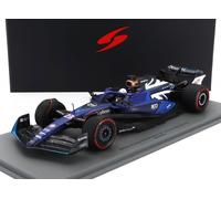 SPARK 1/18 WILLIAMS F1 FW45 800TH GP BRITISH 2023 ALBON MODELLINO AUTO STATICO