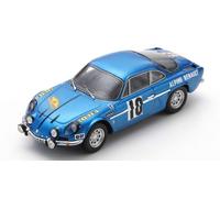 SPARK 1/43 ALPINE A110 10 WINNER RALLYE DES ROUTES 1969 MODELLINO STATICO
