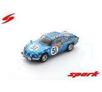 Spark 1/43 Alpine A110 #51 24H Le Mans 1968 S6103