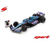 Spark 1/43 Alpine A522 #31 5th Austrian GP 2022 Esteban Ocon 100th Race S8543