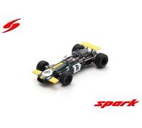 Spark 1/43 Brabham BT26A #8 Practice British GP 1969 Graham Hill S8319