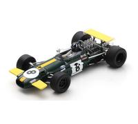 SPARK 1/43 F1 BRABHAM BT26A GRAHAM HILL 1969 BRITISH GP MODELLINO STATICO